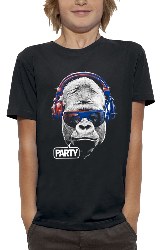 shirt Gorille DJ clubbeur