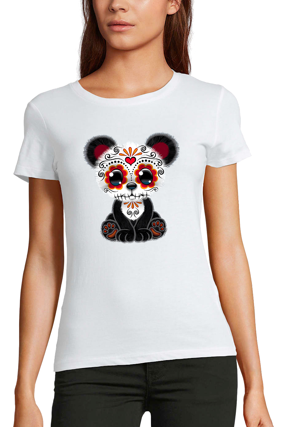 shirt panda mexicain