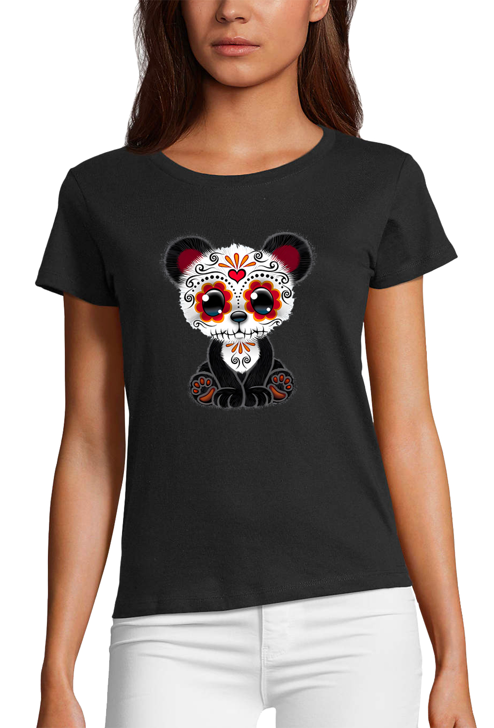 shirt panda mexicain
