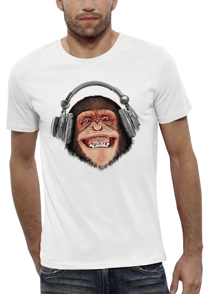 RelaxLife Hommes 3D Imprimé T-Shirts Été 3D T-Shirt Imprimé Animal Singe Gorille À Manches Courtes Conception Drôle Casual Top T-Shirt Hommes Grande Taille 6XL 