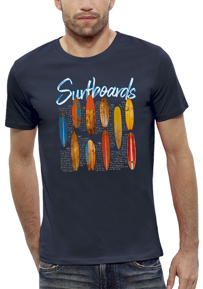 shirt SURFBOARDS planches de surf