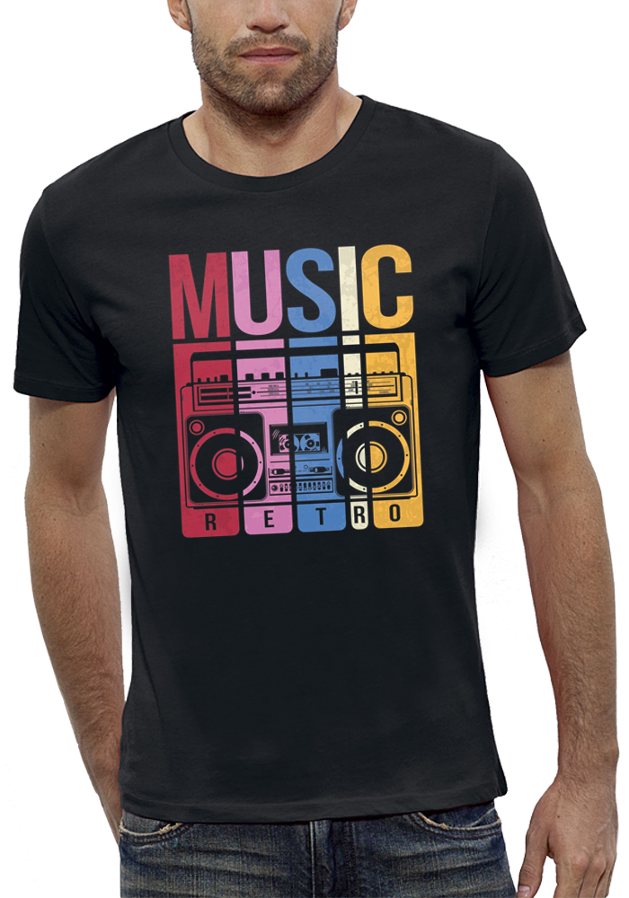 shirt MUSIC RETRO