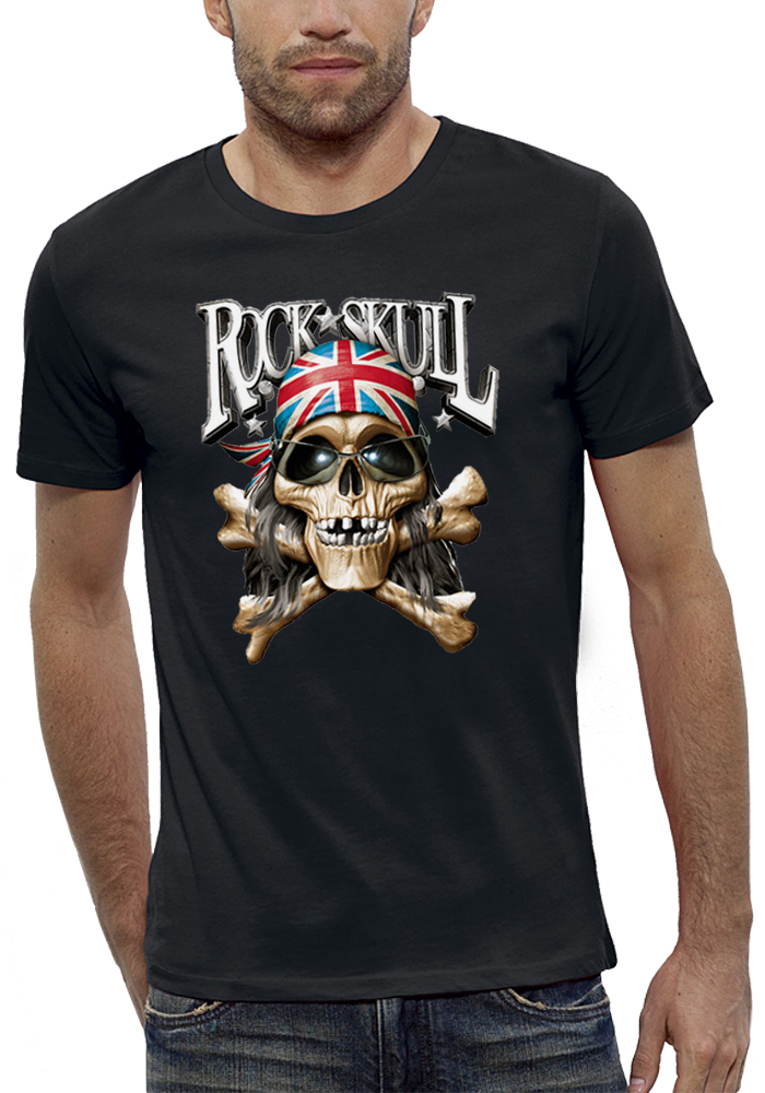 shirt rock skull