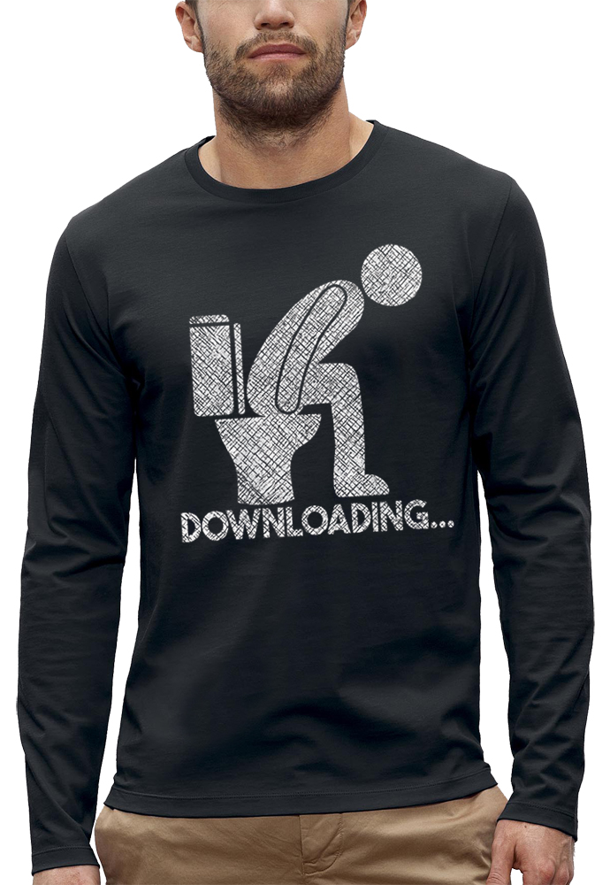 shirt manches longues DOWNLOADING